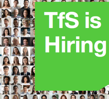 TfS is hiring a new Capability Building and Training Manager!