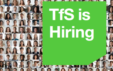 TfS is hiring a new Capability Building and Training Manager!