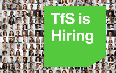 TfS is hiring a TfS Project Manager GHG Scope 3 Emissions