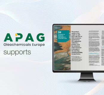 APAG supports the TfS Product Carbon Footprint Guideline methodology