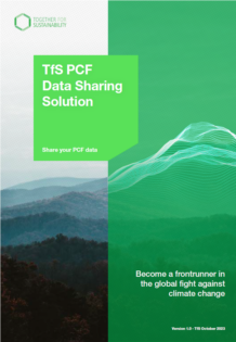 TfS PCF Data-sharing solution – Flyer